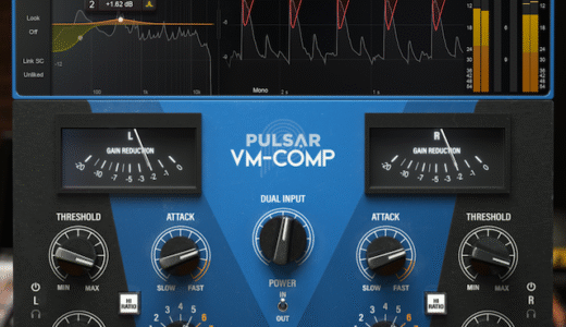 ミキシング、マスタリングの万能まとめ役コンプ！Pulsar Audio【VM-COMP】（旧Mu）の使い方＆レビュー