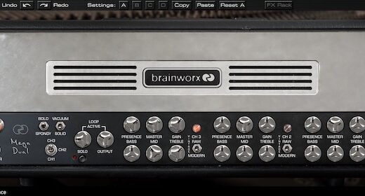 Mesa BoogieのDual Rectifierを高いクオリティで再現したギターアンプ・プラグイン！Brainworx 【bx_megadual】レビュー