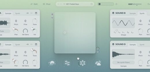Excite Audio【Evolve Air】レビュー！雰囲気のあるパッドやテクスチャーが沢山入ったアンビエント系インストゥルメント。