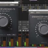 noshigeSound【ENHANCER VINTAGE-73】レビュー！ワンノブで抜けの良いサウンドを実現する無料プラグイン。